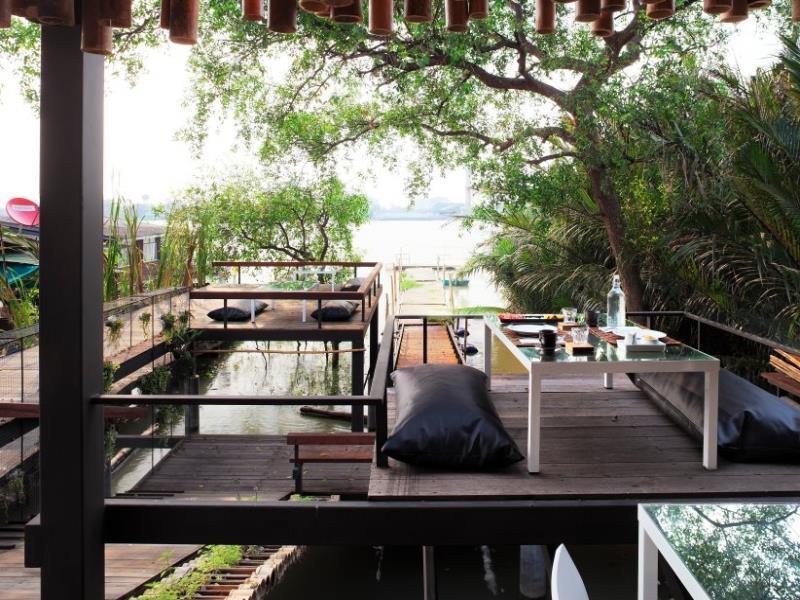 Отель Bangkok Tree House Bang Kachao Экстерьер фото
