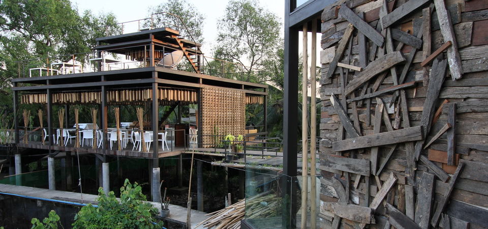 Отель Bangkok Tree House Bang Kachao Экстерьер фото